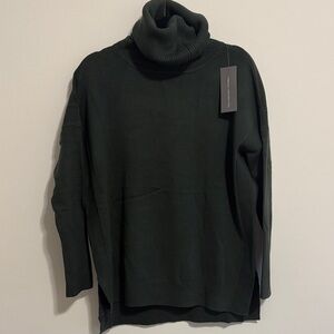 French Connection Forest Green Turtle Neck Sweater